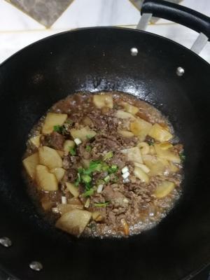 肥牛土豆片的做法 步骤6