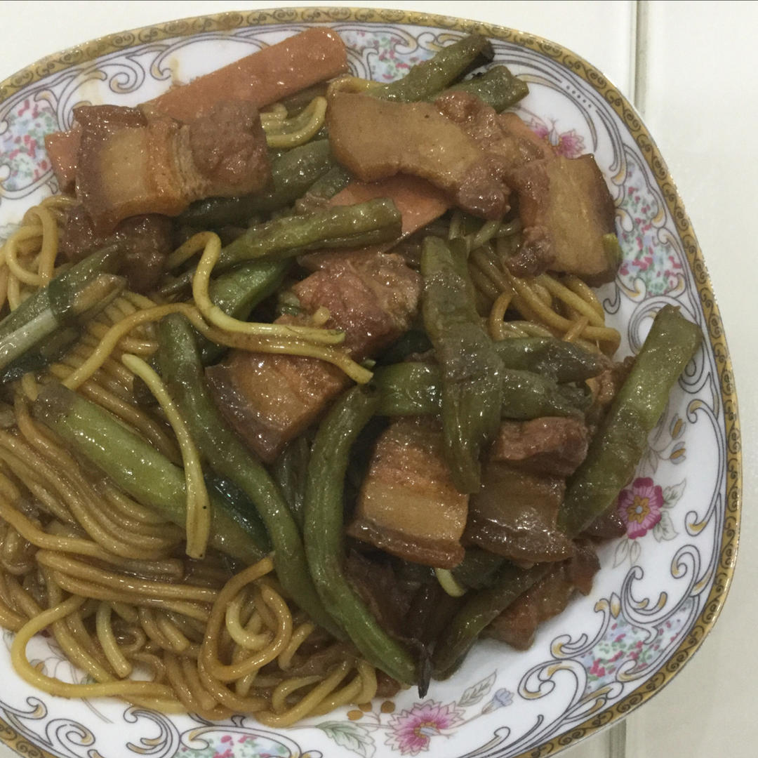 豆角焖面