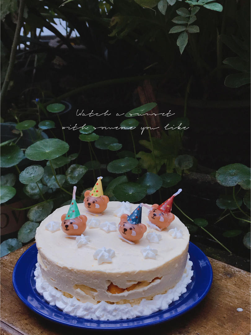 芒果慕斯蛋糕🍰（8寸）