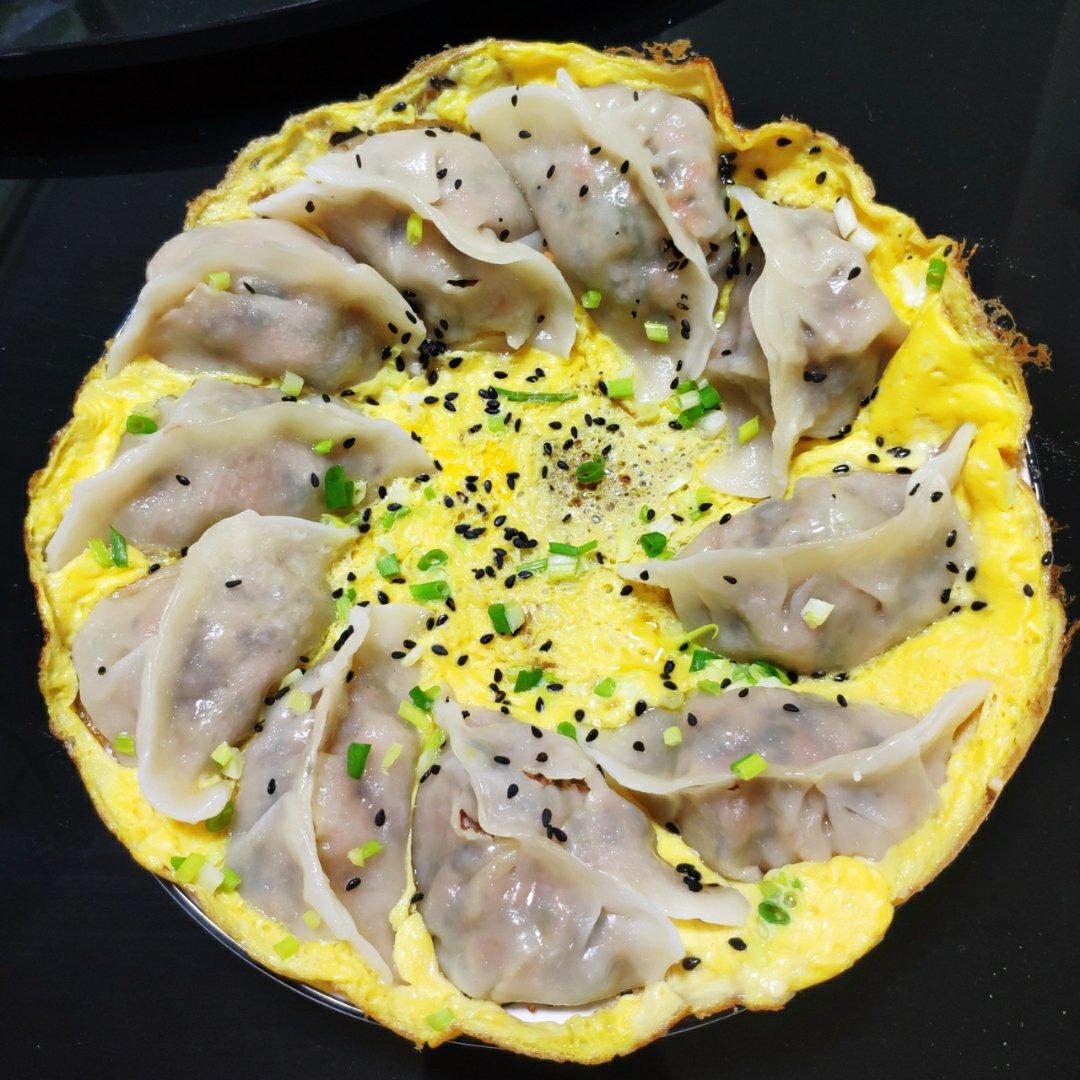 懒人快手抱蛋煎饺