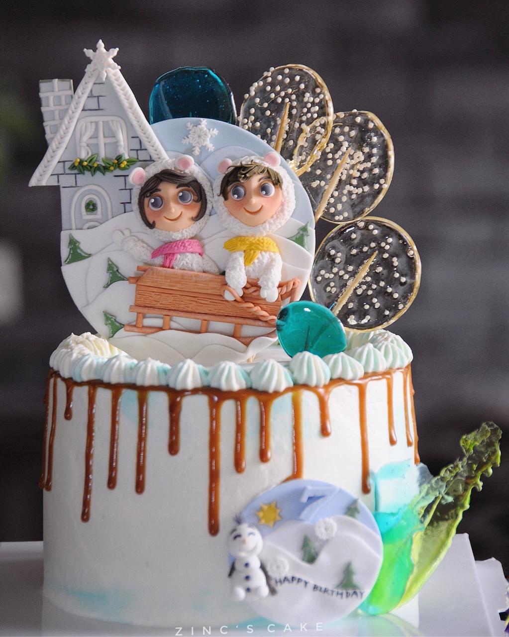 翻糖装饰奶油蛋糕日记