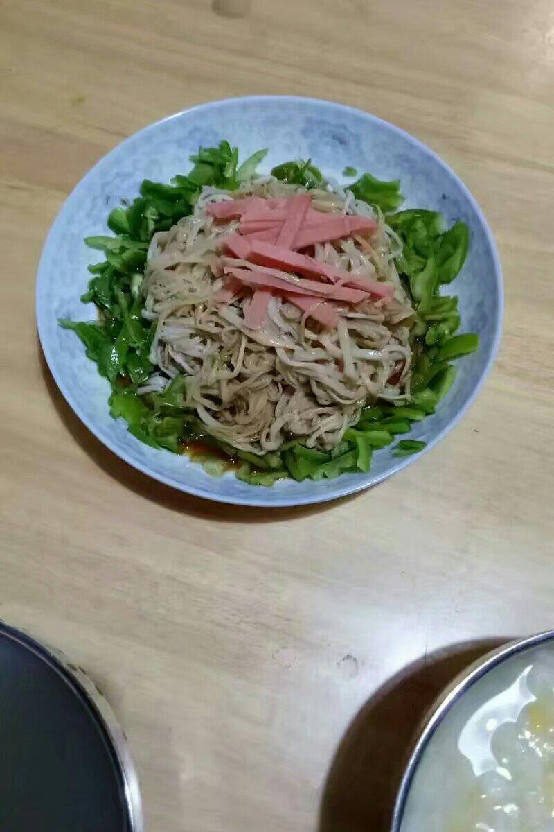 芥末金针菇