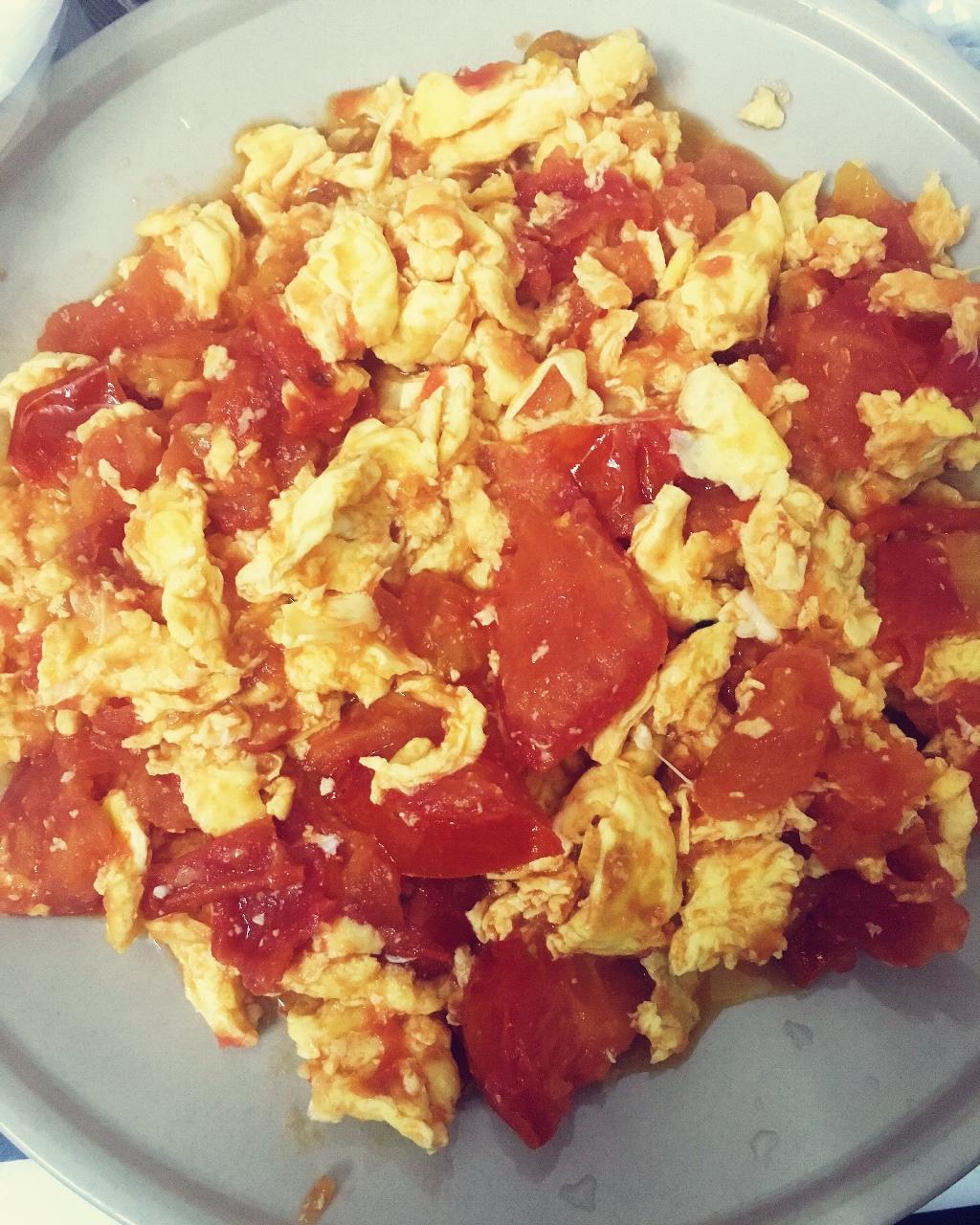 maggiess做的番茄炒蛋