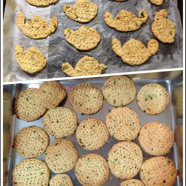 香葱苏打饼干