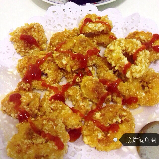 炸鱿鱼圈
