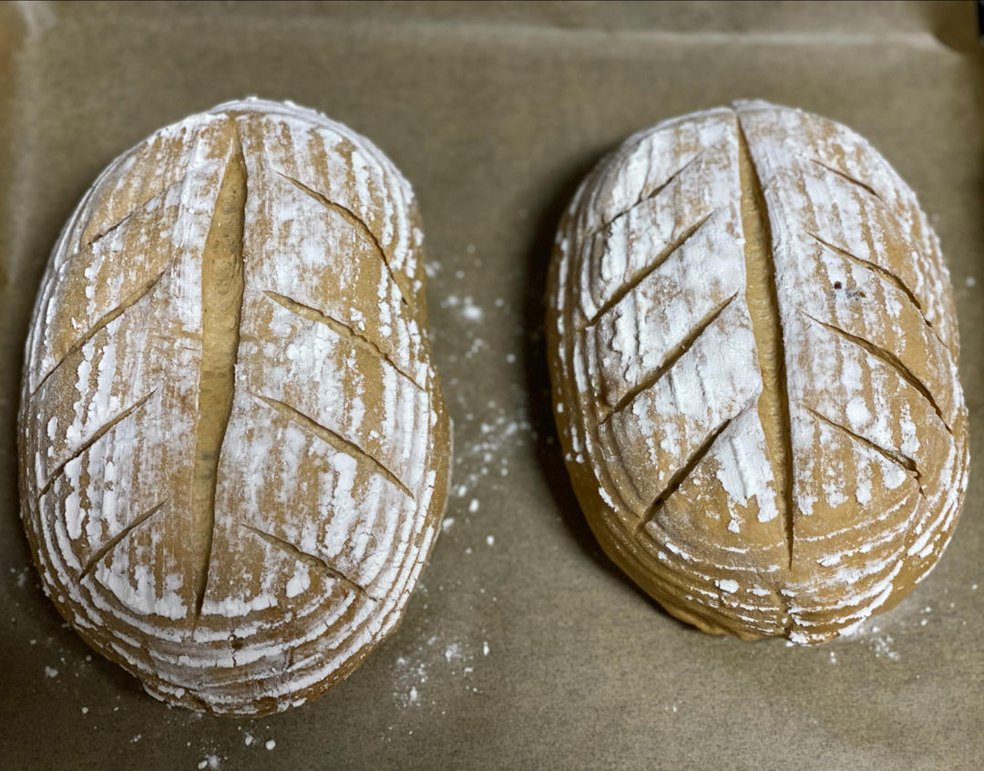 铸铁锅版红糖核桃面包