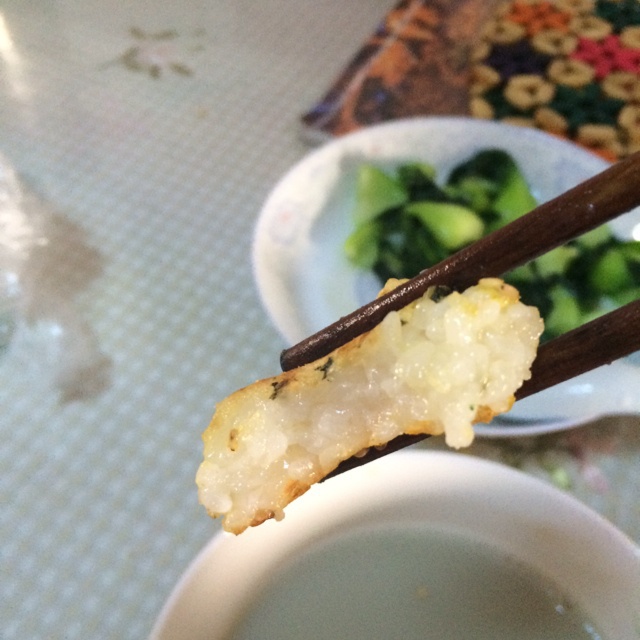 蛋煎糍粑