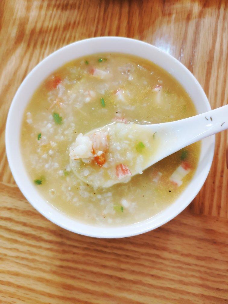 鲜虾砂锅粥
