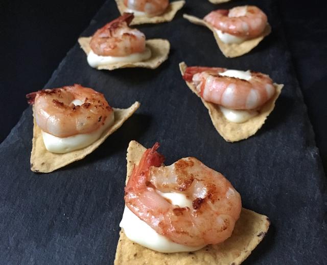 mini芥末鲜虾taco的做法