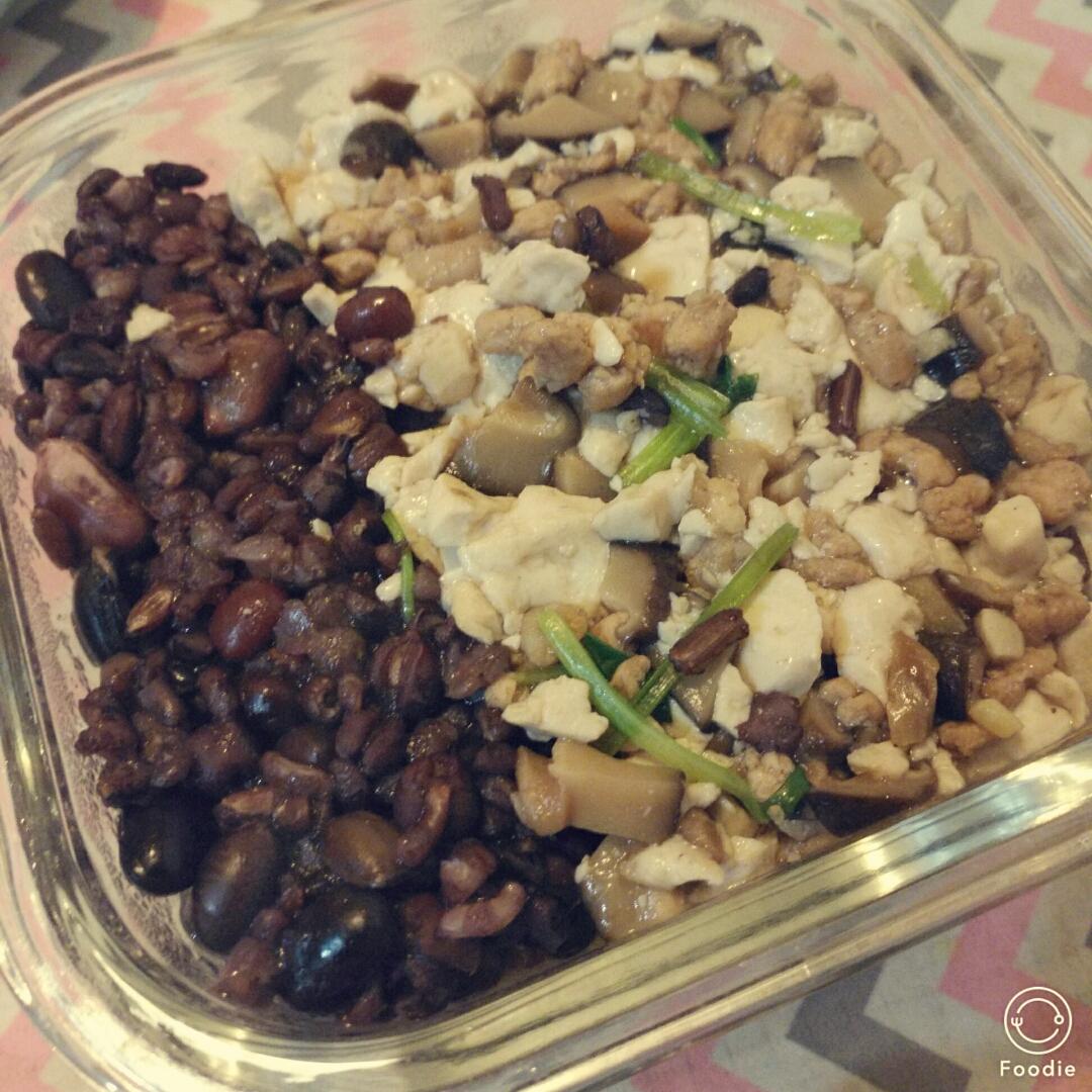 超级下饭的香菇肉沫豆腐
