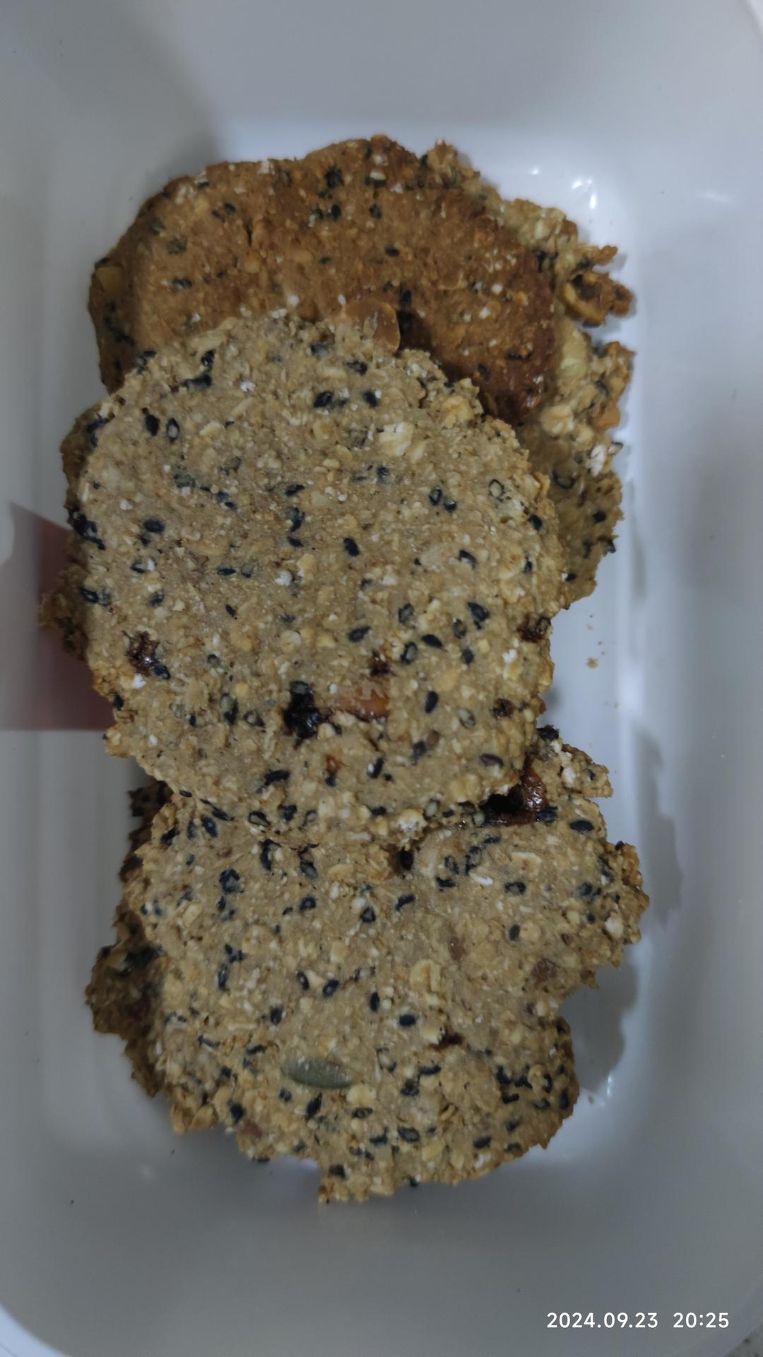 🔥酥掉渣的燕麦饼干🍪