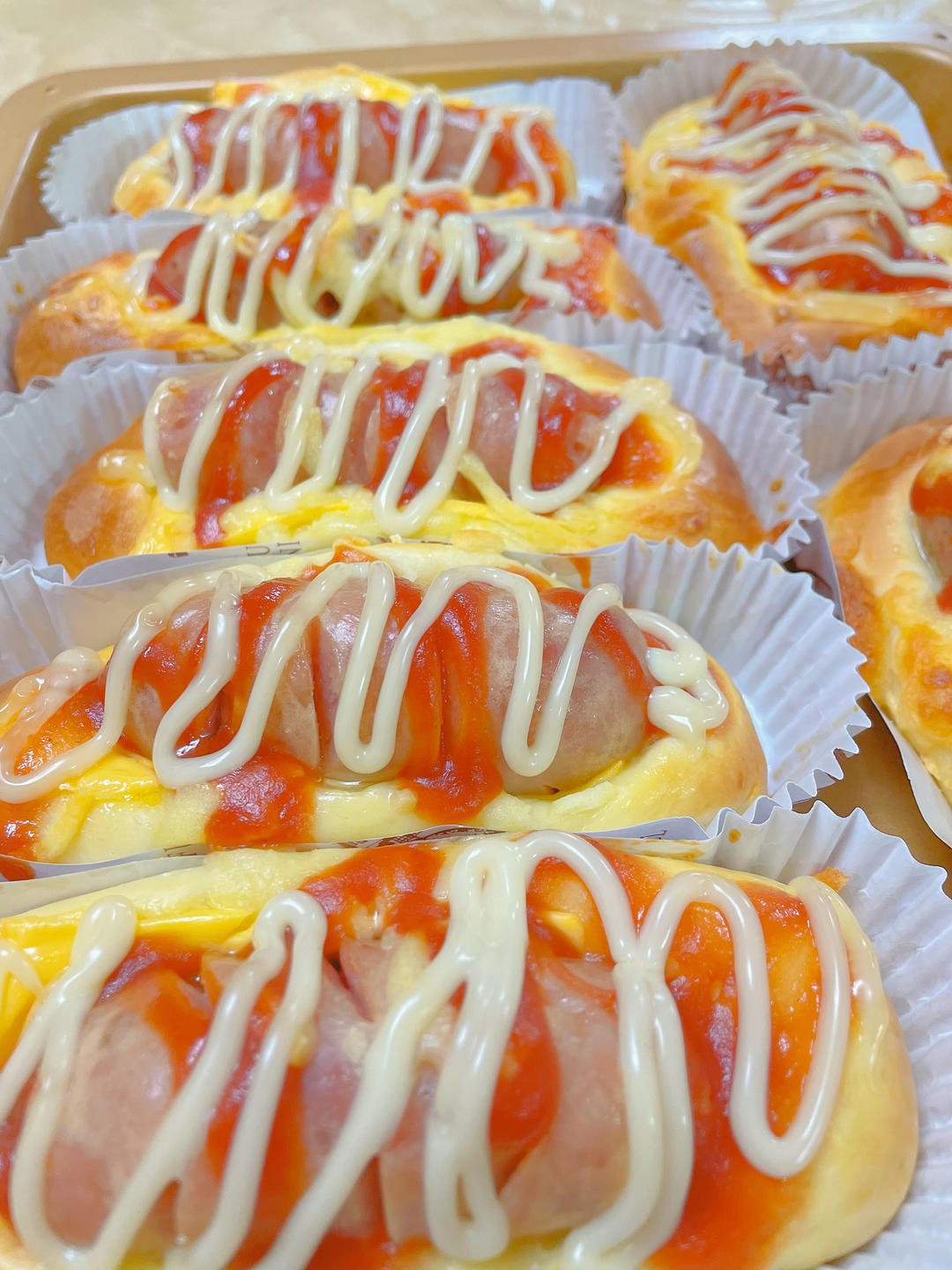 芝士热狗面包（专门花六千学费学的方子）