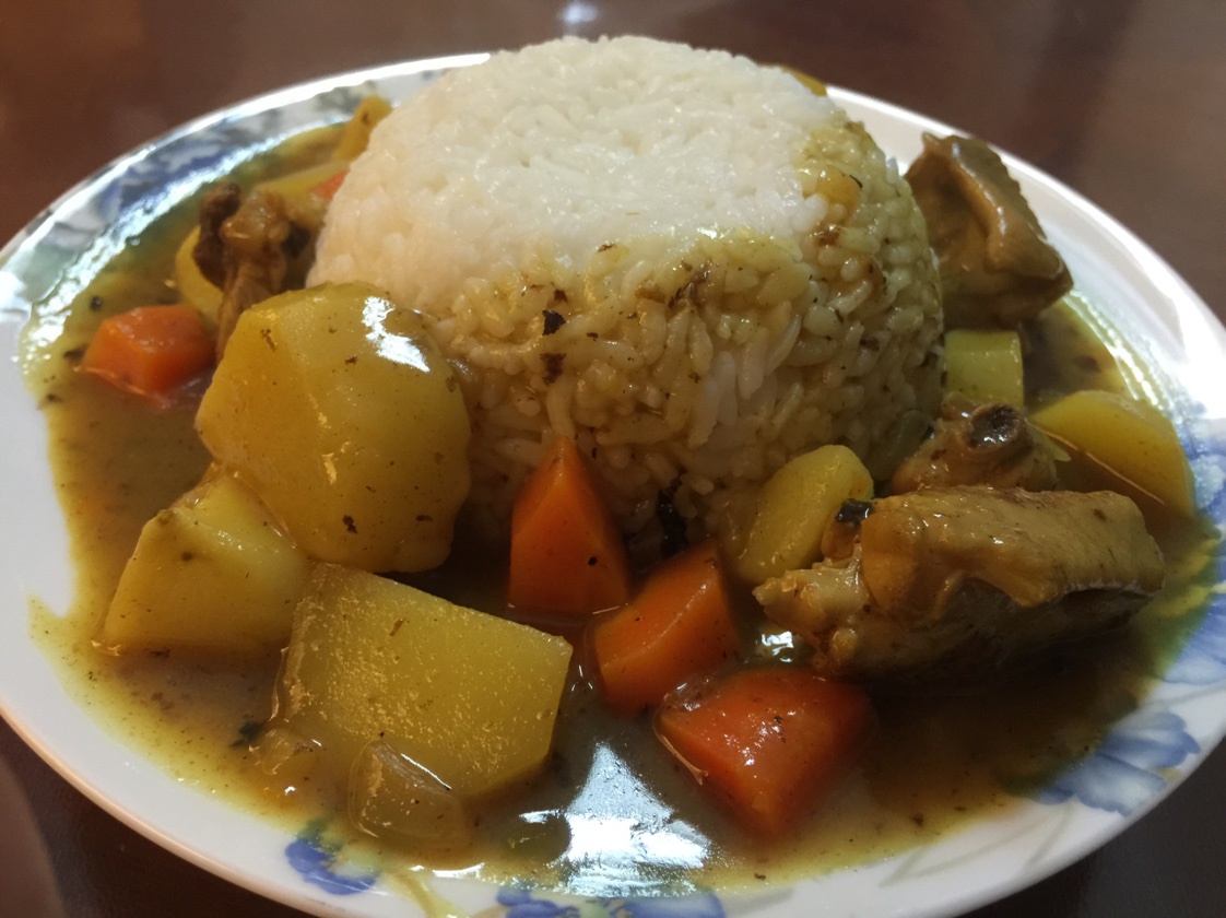 咖喱鸡饭