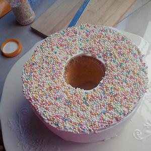 糖珠/糖针装饰奶油蛋糕的做法 步骤4