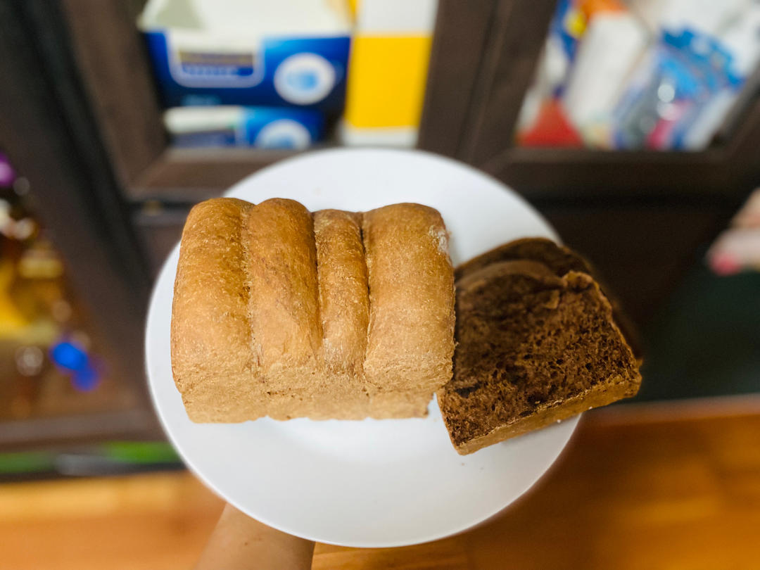 敲好吃的巧克力爆浆吐司