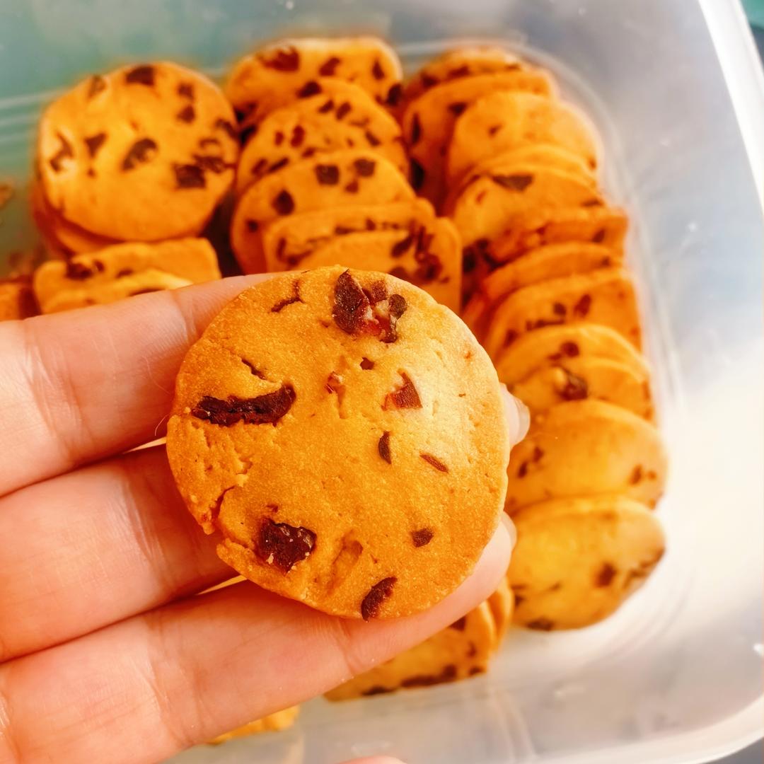 蔓越莓饼干--新手烘焙0压力 #皮黑森林#