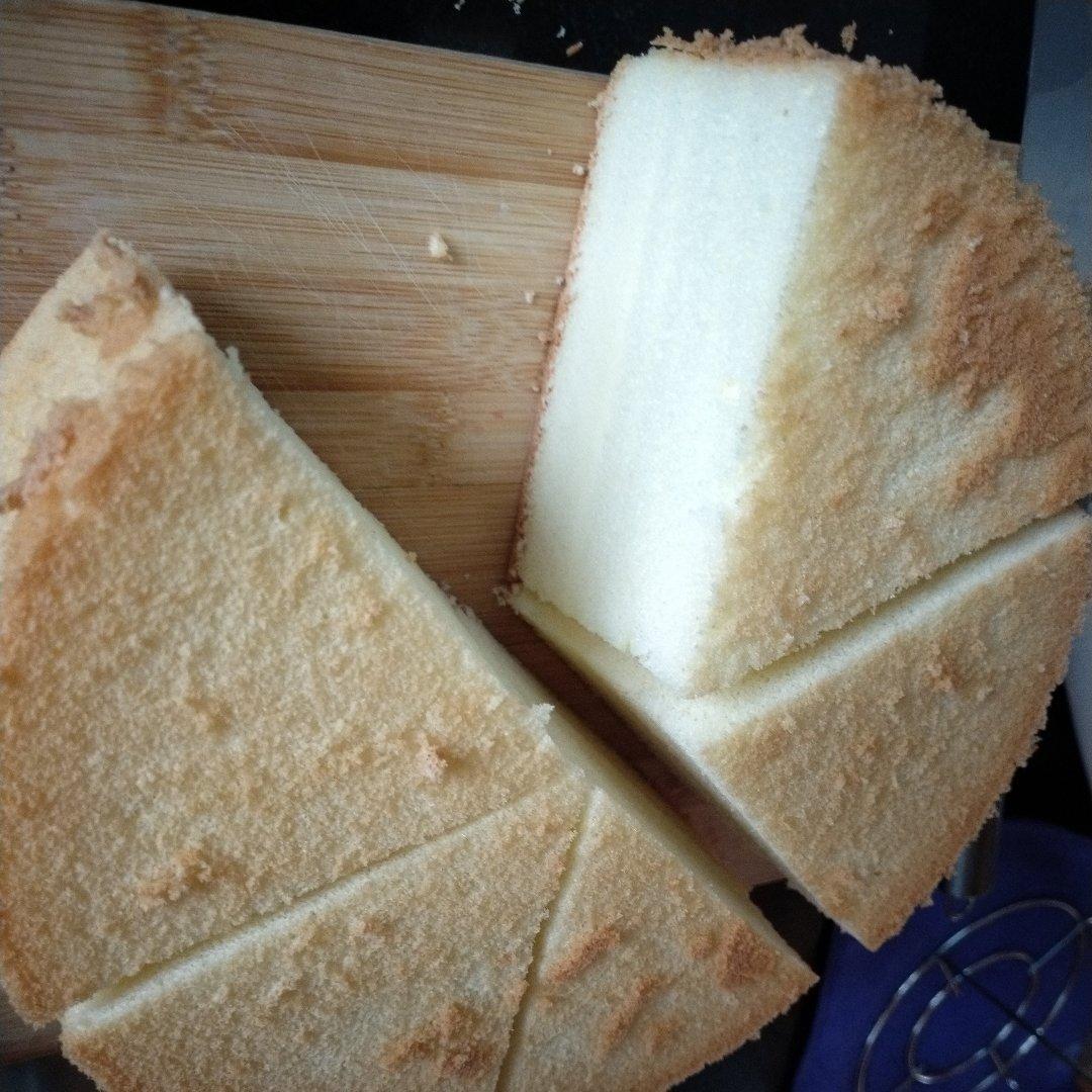 超好记八寸戚风蛋糕（后蛋法）