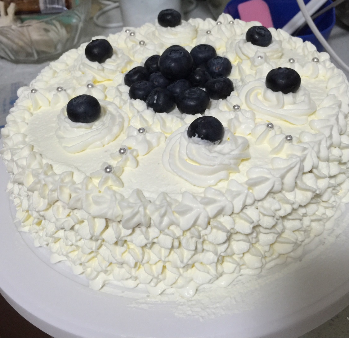 蓝莓蛋糕