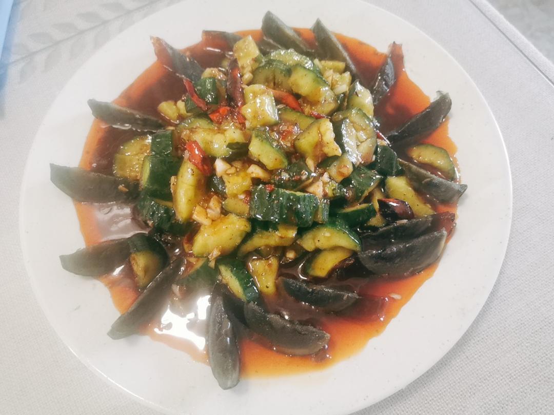 家常万能凉拌汁—凉拌皮旦&凉拌青瓜