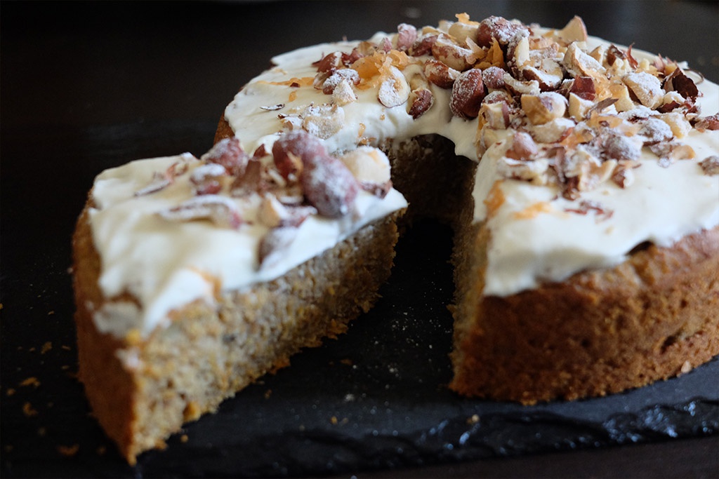 胡萝卜香蕉蛋糕