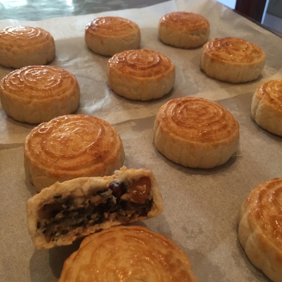 老式月饼（类似桃酥口味）