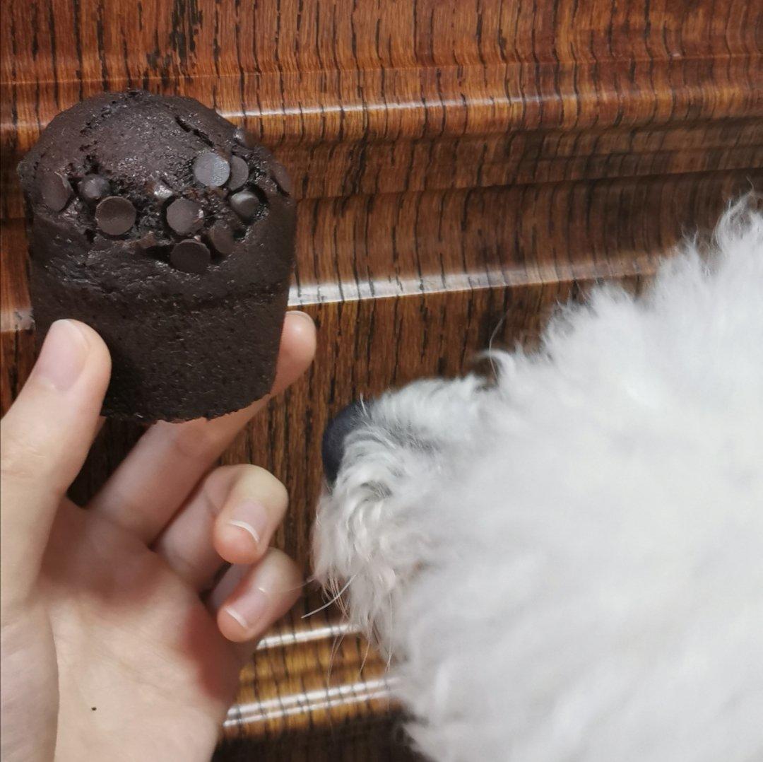 巨简单❗️超快速❗️巧克力玛芬蛋糕❗️好吃哭了