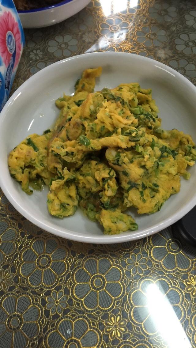 香葱炒蛋的做法