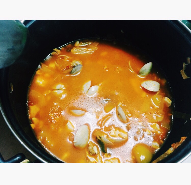 韩国泡菜豆腐汤