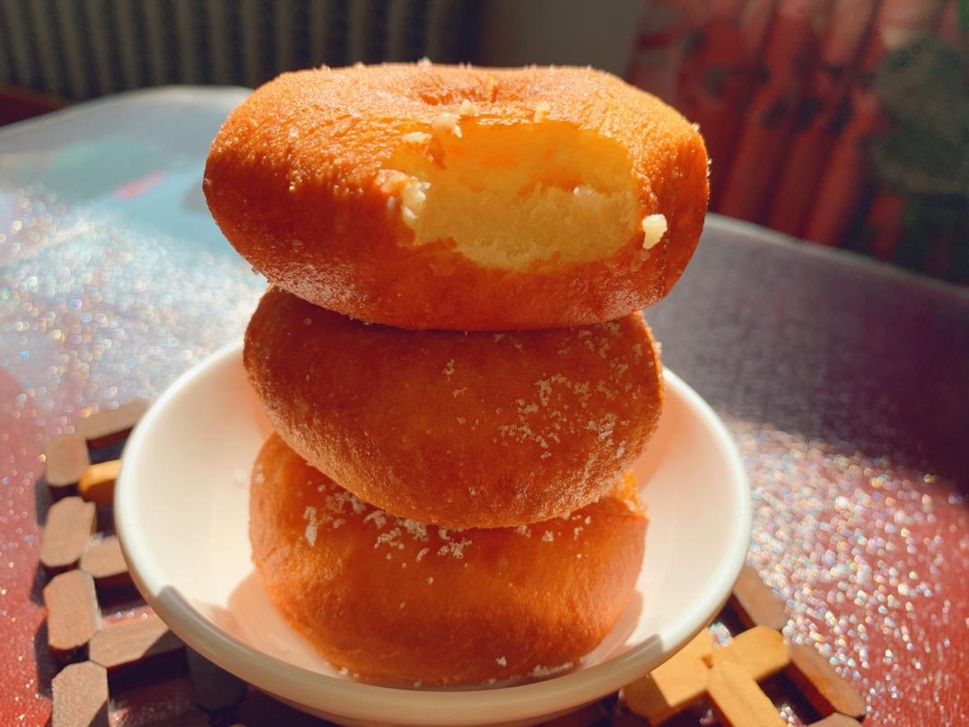免烤箱！松软可口！一次成功的香甜甜甜圈
