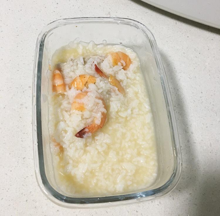鲜虾砂锅粥