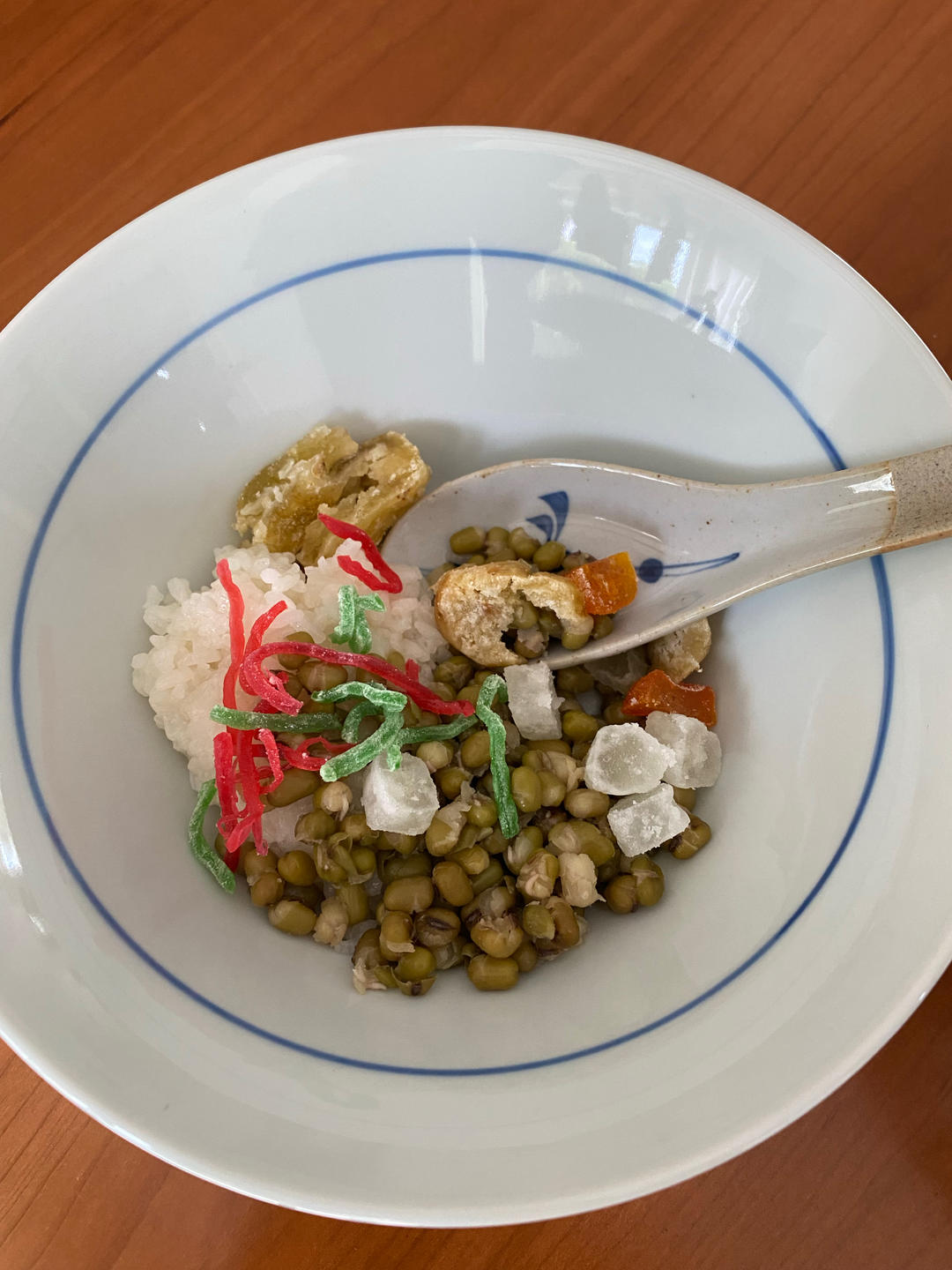 苏式绿豆汤（天然薄荷水+软糯Q弹糯米饭）