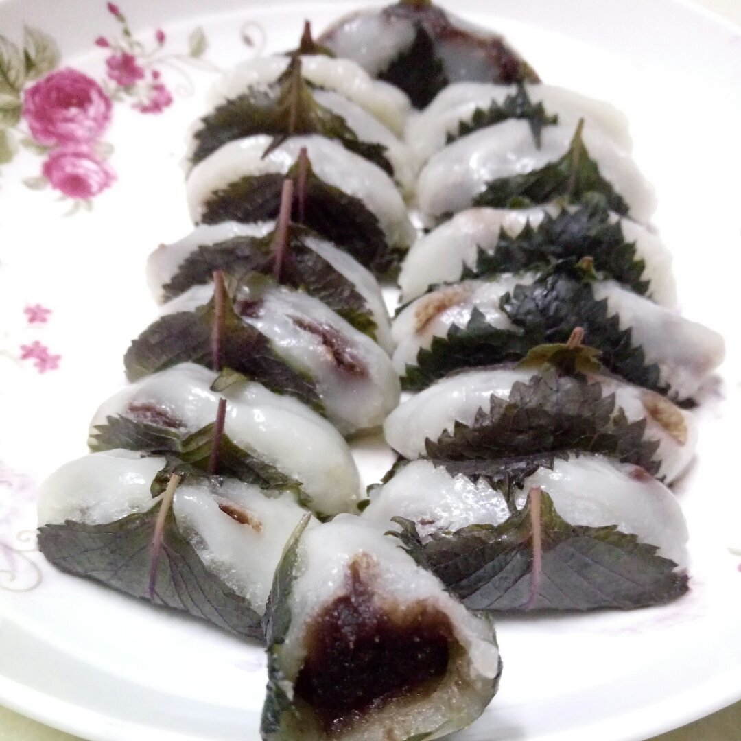 苏子叶（紫苏叶）饽饽