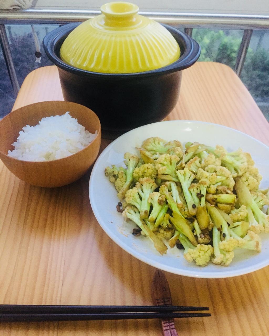 干锅有机花菜