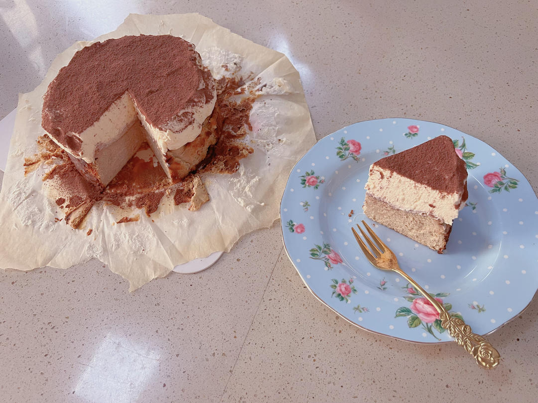 提拉米蘇巴斯克蛋糕|一次成功✔️双重口感🍴