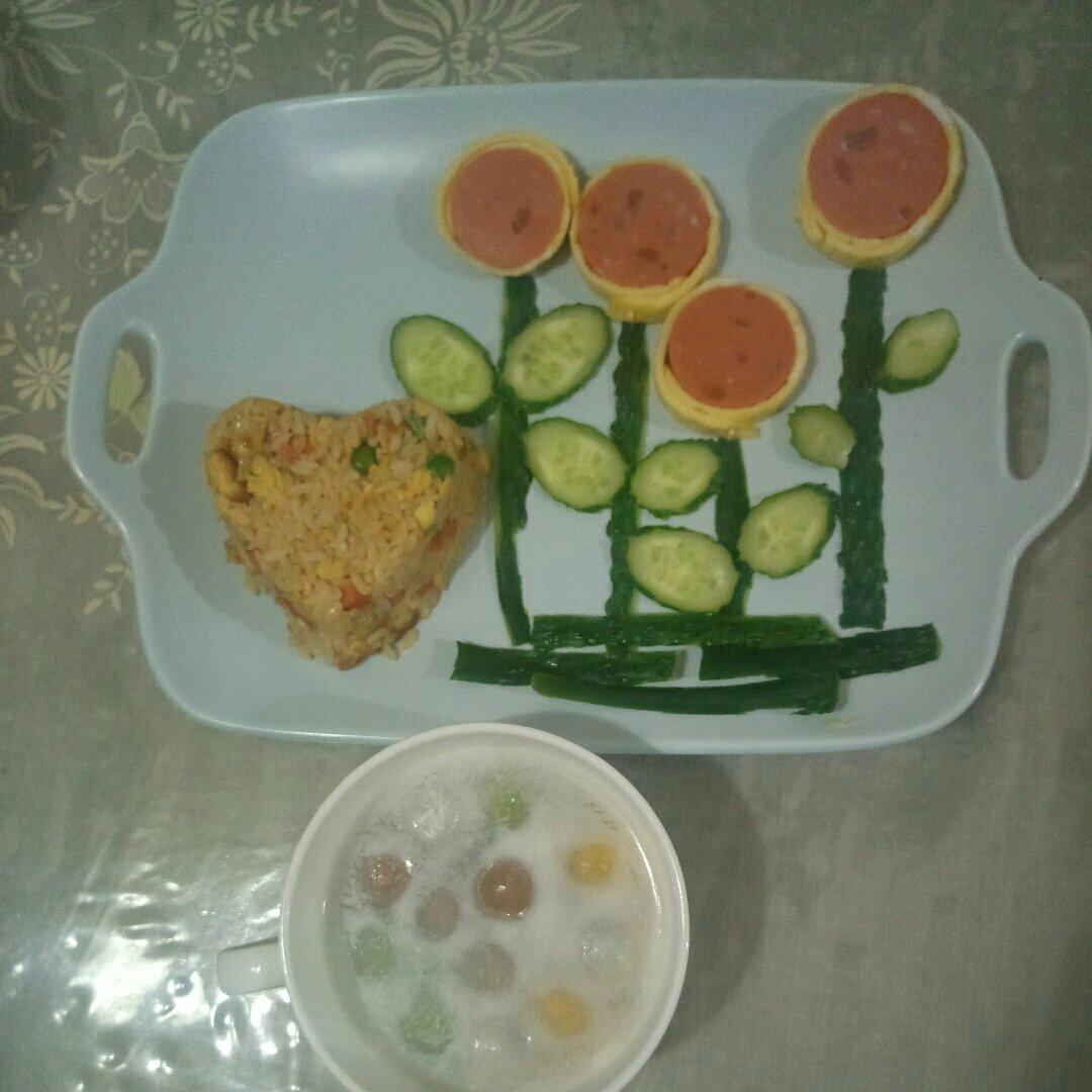 做一个阳光的人，向阳花开