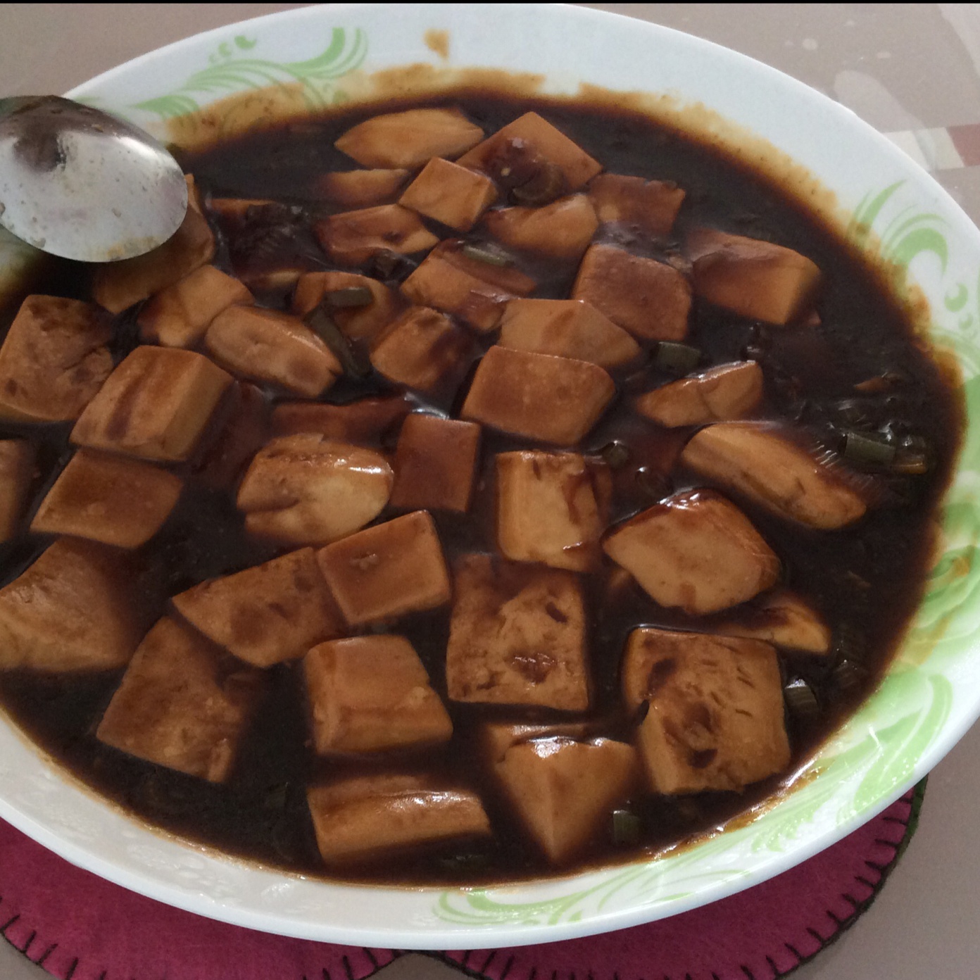 红烧豆腐