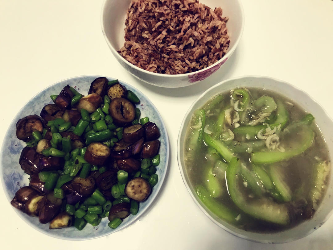 丝瓜虾皮汤
