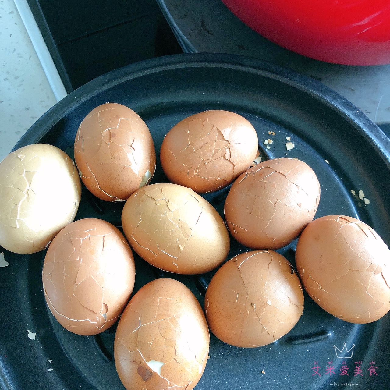 茶叶蛋❤️花纹漂亮好吃易做的做法 步骤6