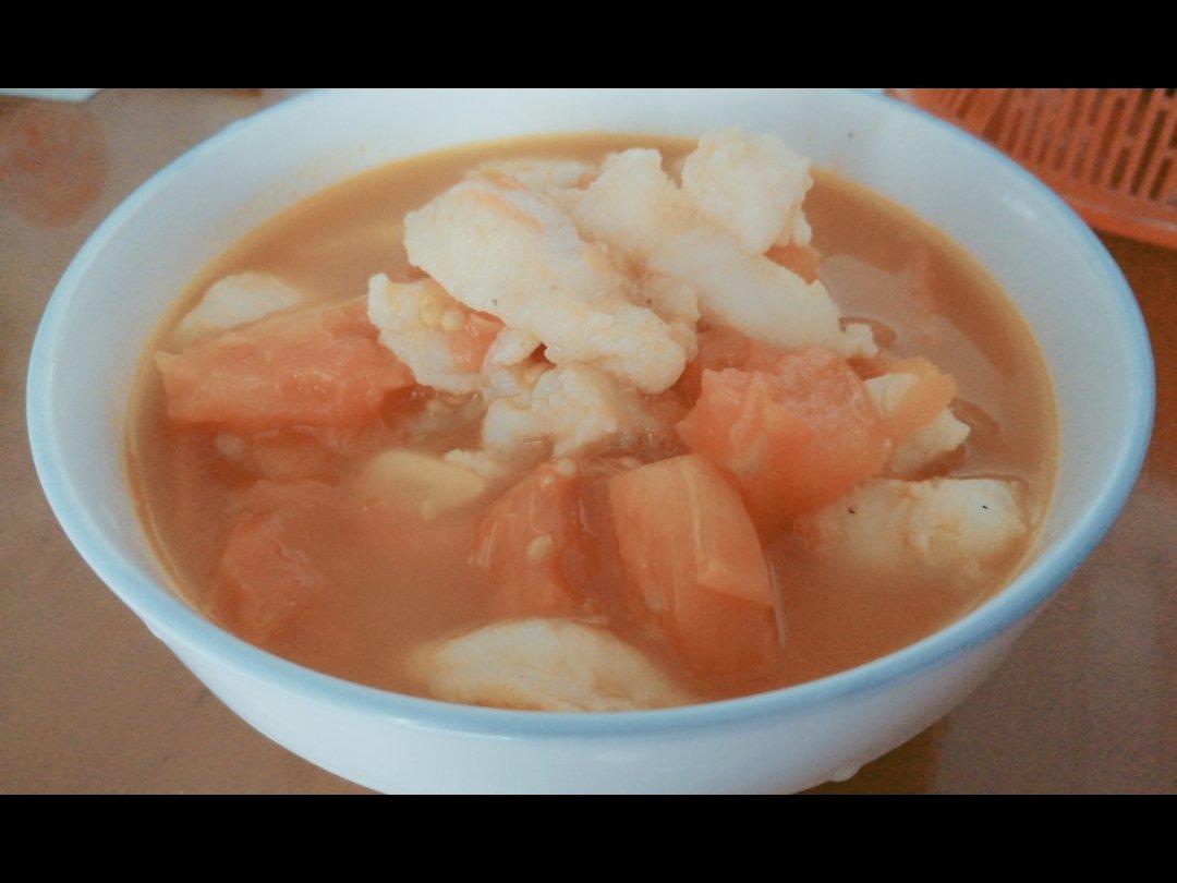 番茄鱼片（龙利鱼）
