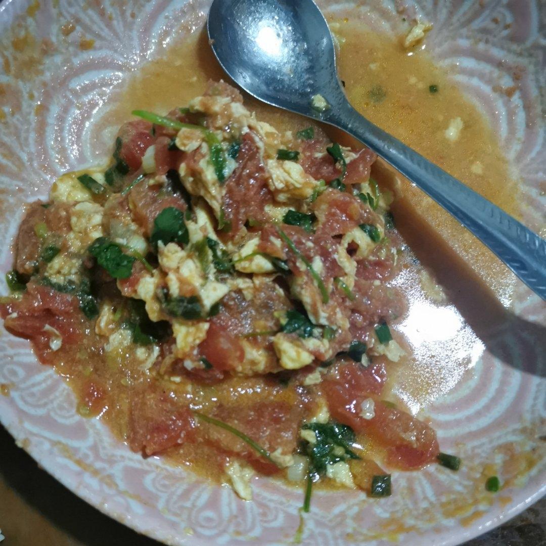 超嫩滑的番茄炒蛋