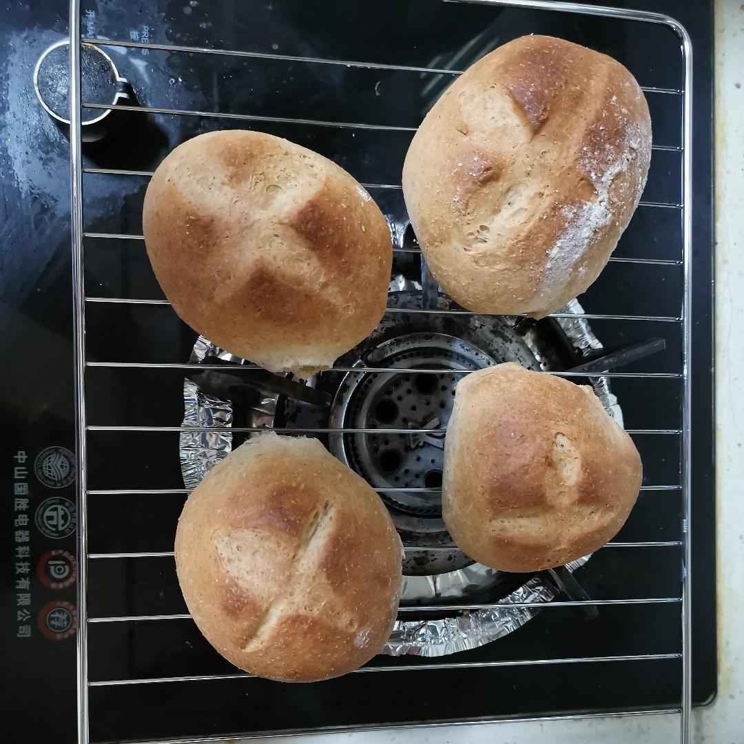 椰子油全麦欧包