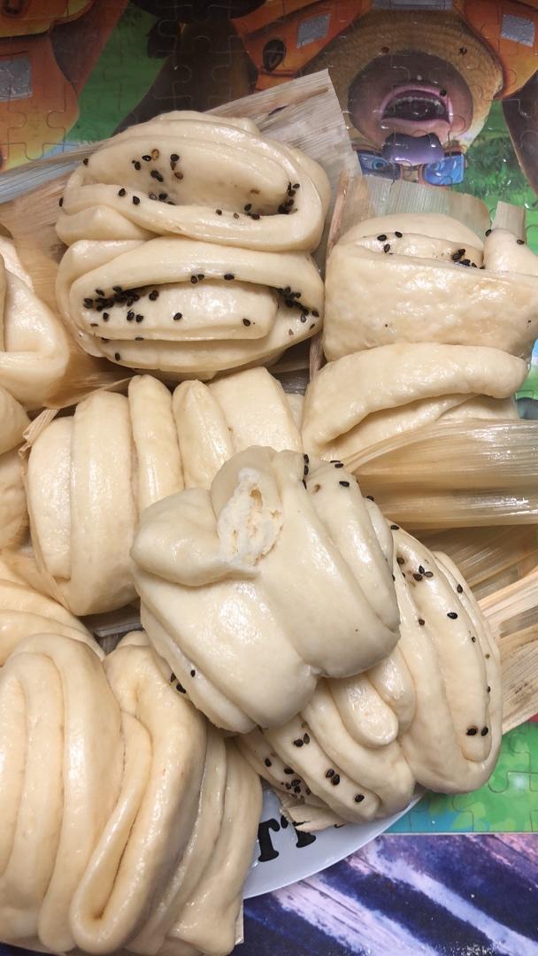 纯手工奶香馒头【无泡打粉，无添加】