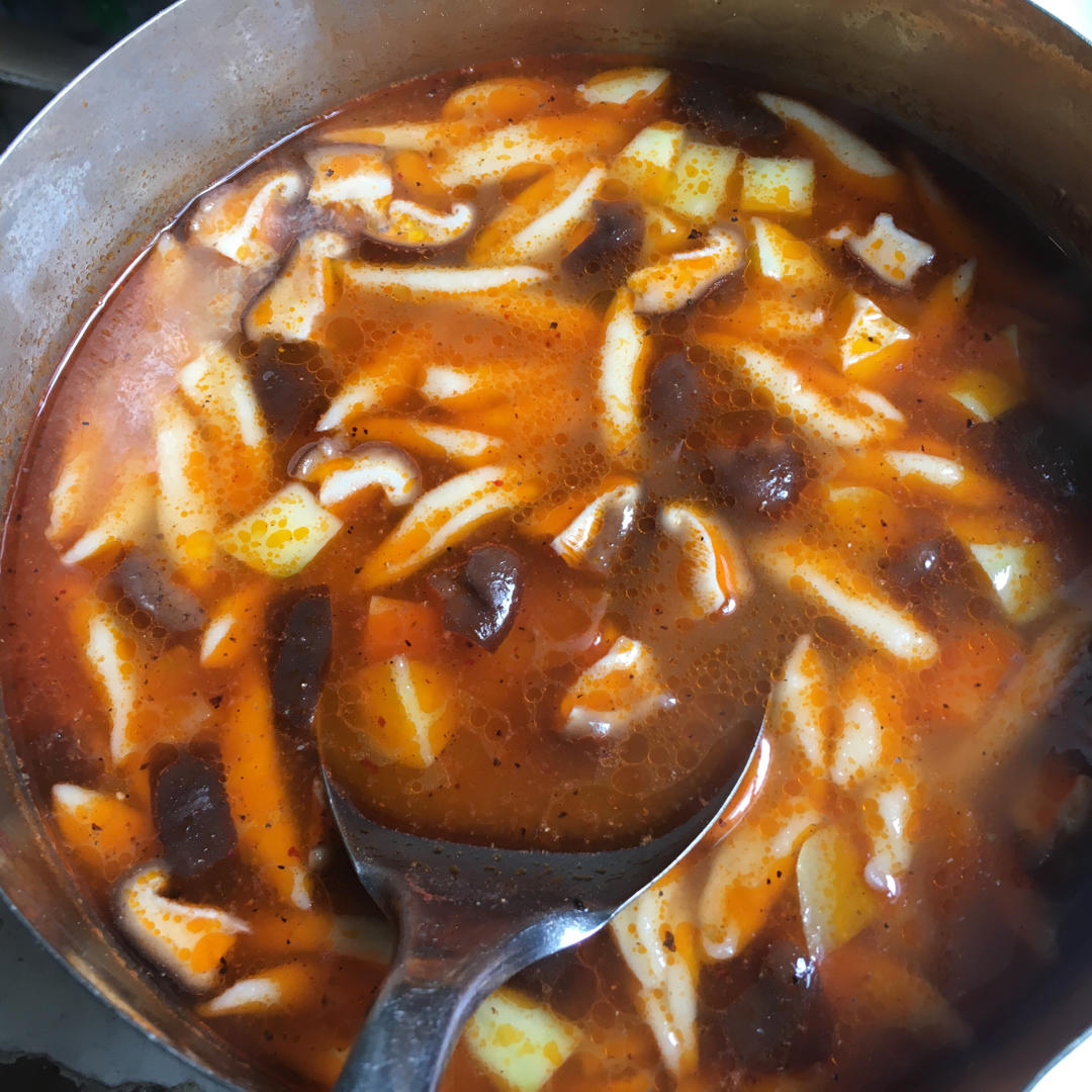 很有筋道的面疙瘩