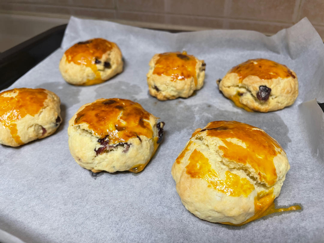 蔓越莓司康太好吃了！