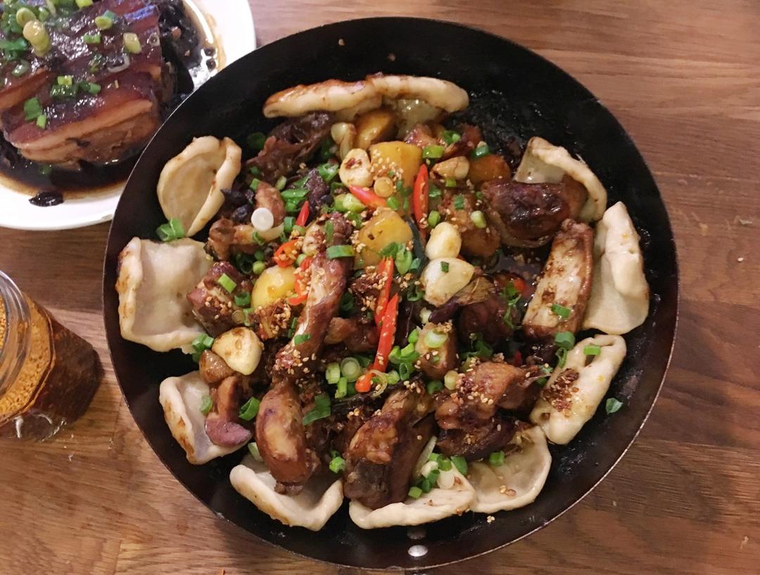 地锅鸡+自制红油【曼食慢语】