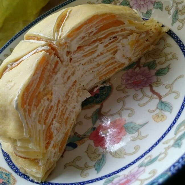 芒果千层蛋糕，100%成功告别煎皮无能