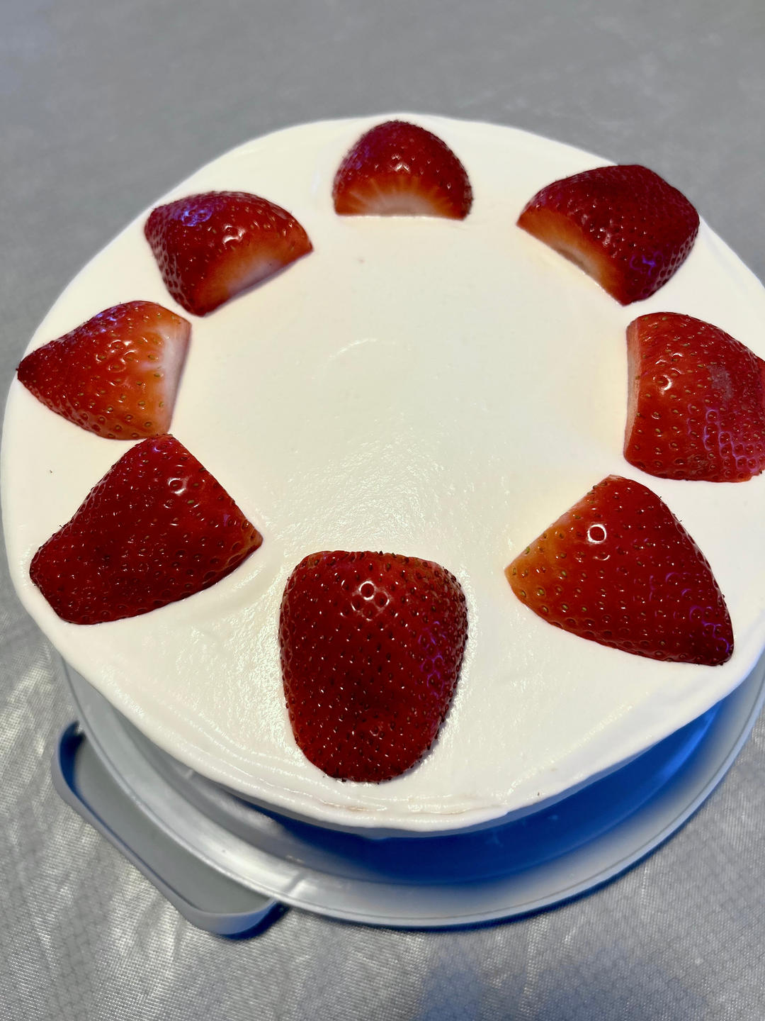 🍓草莓蛋糕丨不怕化的乳酪奶油