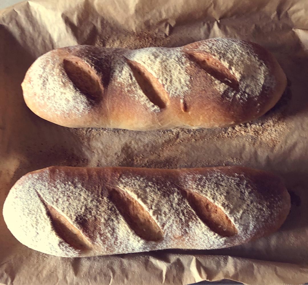 家庭小法棍，直接法 法式长棍面包