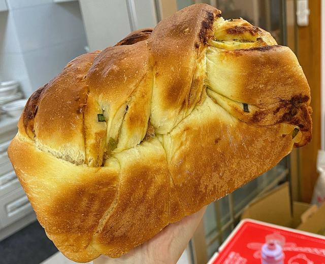 葱香肉松吐司🍞肉松党超爱‼️的做法