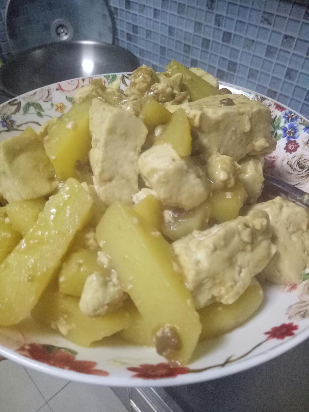 土豆燉豆腐